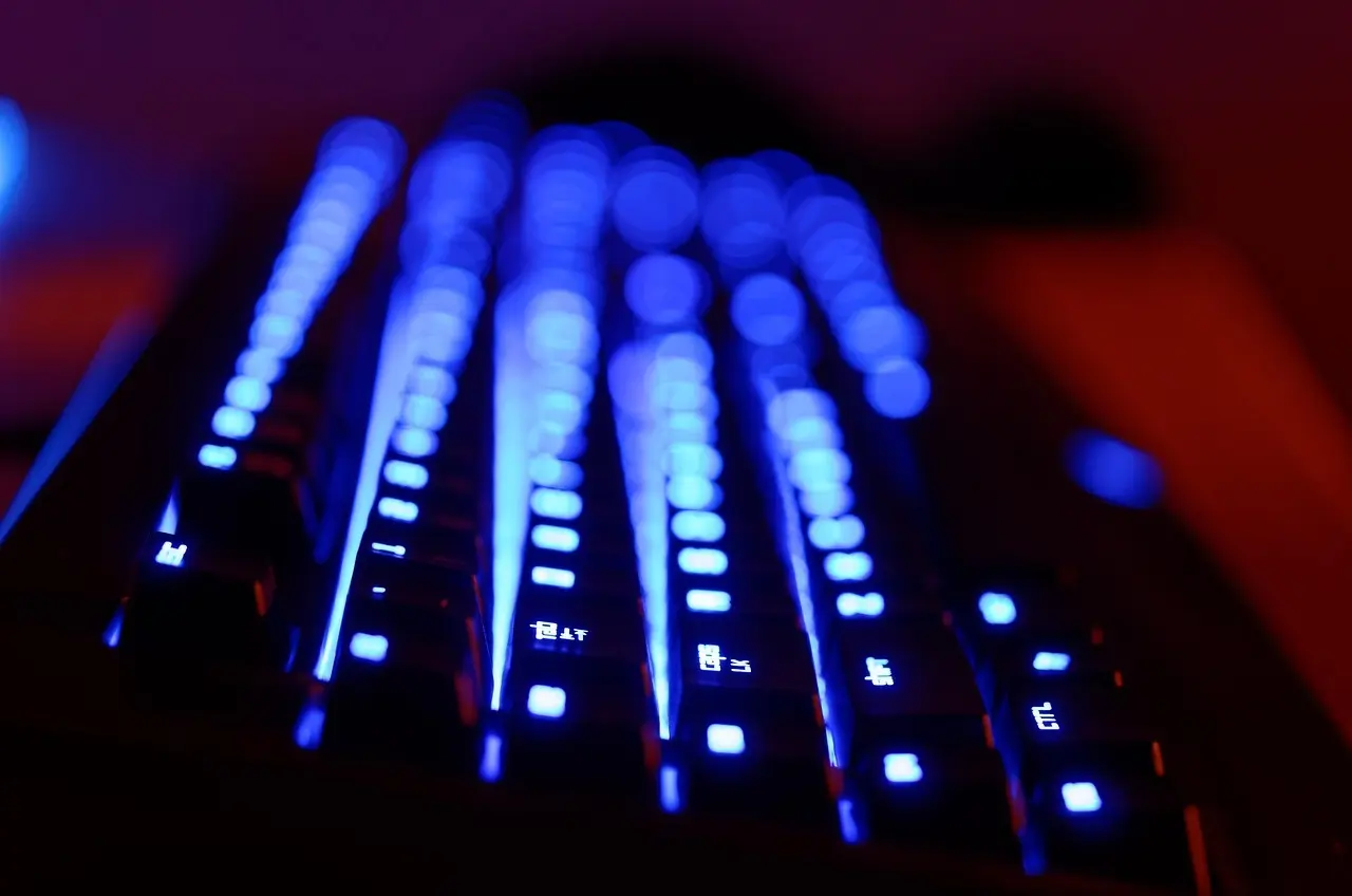 Oplyst gaming tastatur